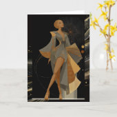 ALWAYS ELEGANT #11 KARTE (Gelbe Blume)