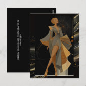 ALWAYS ELEGANT #11 POSTKARTE (Vorne/Hinten)