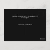 ALWAYS ELEGANT #11 POSTKARTE (Rückseite)