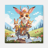 Always funny with aunty magnet (Vorne)