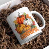 "Always Grateure" Fall Pumpkin Saison Erntedank Kaffeetasse