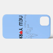 Always Happy in New York Case-Mate iPhone Hülle (Rückseite (Horizontal))
