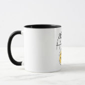 "Always Happy" Two-Tone Coffee Mug - Positive Vibe Tasse (Links)