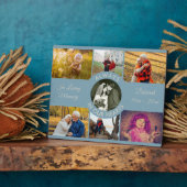 Always in our Hearts In Loving Memory Custom Foto Fotoplatte (Seite)