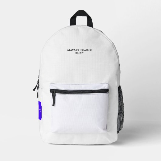 ALWAYS ISLAND SURF 1st Bedruckter Rucksack (Vorderseite)