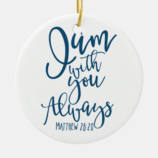 Always Keramik Ornament (Vorne)