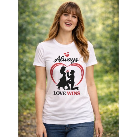 Always Love Wins Classic Women Tee. T-Shirt