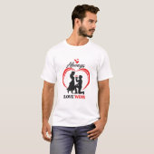 Always Love Wins Valentine Couple Tee (Vorne ganz)