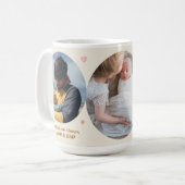 Always Loved – Custom 3-Photo Mug from Mom & Dad Kaffeetasse (Vorderseite Links)