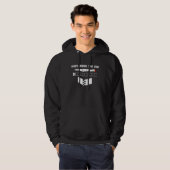 Always measure your joint Funny Weed Construction Hoodie (Vorne ganz)