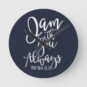 Always Runde Wanduhr (Vorderseite)