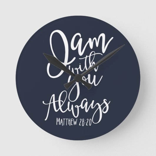 Always Runde Wanduhr (Vorderseite)