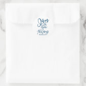 Always Runder Aufkleber (Tasche)