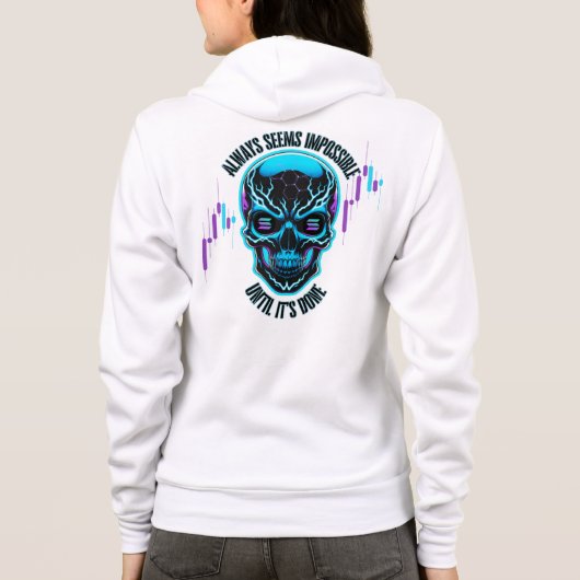 Always Seems | Solana | Motivation Hoodie (Rückseite)