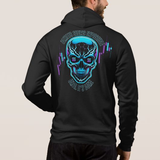 Always Seems | Solana | Motivation Hoodie (Rückseite)