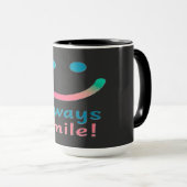 Always Smile Tasse (VorderseiteRechts)