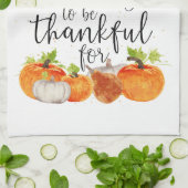 Always Something to be Thankful For Geschirrtuch (Gefaltet)