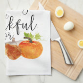 Always Something to be Thankful For Geschirrtuch (Viertel Falte)