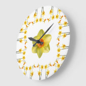 Always Spring Große Wanduhr (Winkel)