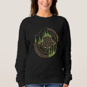 Always Take The Scenic Route Camping Travel Advent Sweatshirt (Vorderseite)