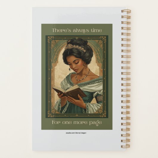 Always Time for One More Page Planner Planer (Rückseite)