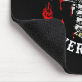 Always Tired Never Broke Skull (on Back)  Mousepad (Ecke)