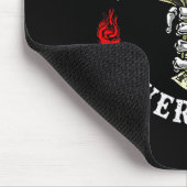 Always Tired Never Broke Skull (on Back)  Mousepad (Ecke)