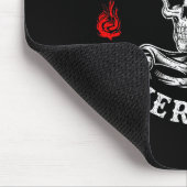 Always Tired Never Broke Skull (on Back)  Mousepad (Ecke)