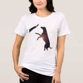 “Always With You – Dog & Human Bond” Tri-Blend Shirt (Vorderseite)