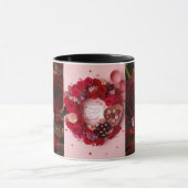 Always Yours Red Rose Romantic Morning Valentine Tasse (Zentrum)