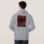 Always Yours Red Rose Romantic Valentine Couple  Hoodie (Schwarz voll)
