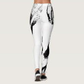 AlwaysAbstrkt Blk/Wht III Leggings (Rückseite)