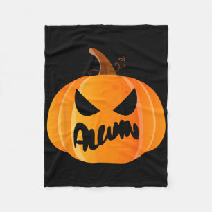 Alwin Name Custom Pumpkin Personalisiert Halloween Fleecedecke
