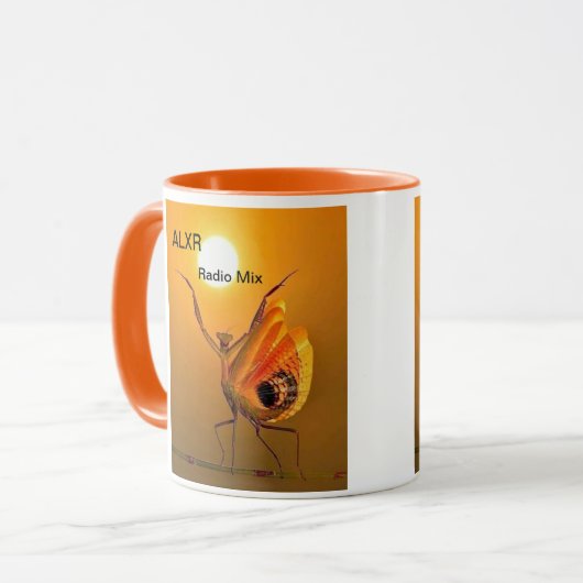 ALXR Radio Mix Logocoffee Cup Tasse (Vorderseite Links)