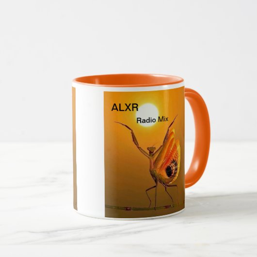 ALXR Radio Mix Logocoffee Cup Tasse (VorderseiteRechts)
