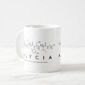 Alycia Peptid-Namen-Tasse Kaffeetasse (Vorderseite Links)