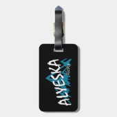 Alyeska Alaska Gepäckanhänger (Rückseite vertikal)