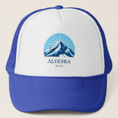 Alyeska Alaska ski resort vacation Hat Truckerkappe (Vorderseite)