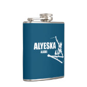 Alyeska Alaska Skier Flachmann (Rechts)