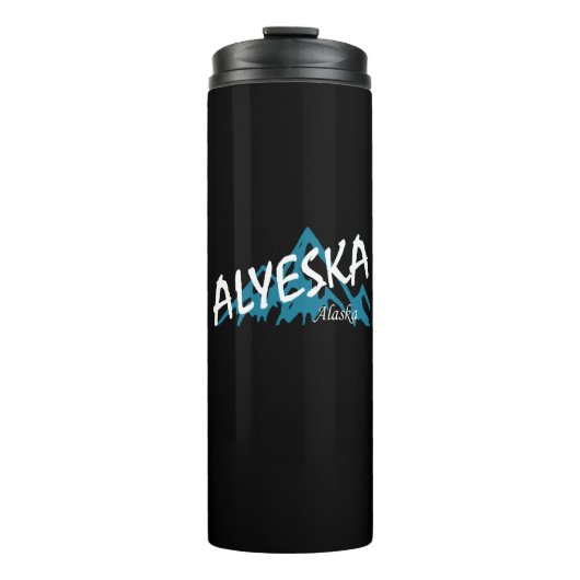 Alyeska Alaska Thermosbecher (Vorderseite)