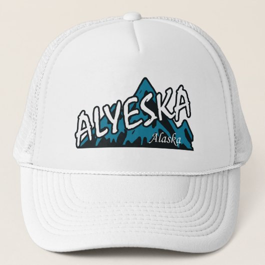 Alyeska Alaska Truckerkappe (Vorderseite)