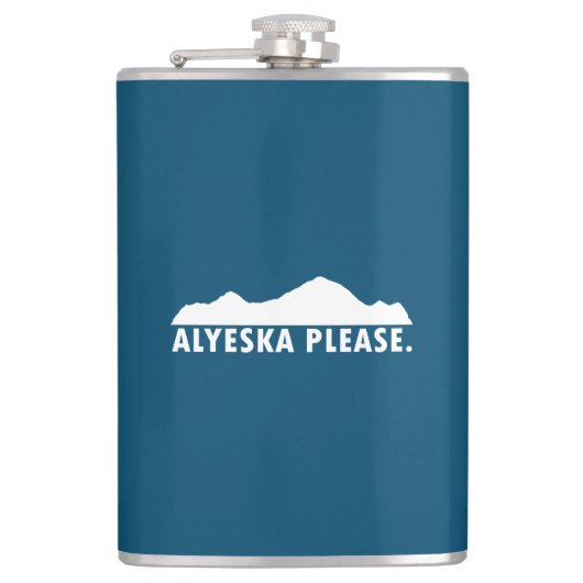 Alyeska Bitte Flachmann (Vorderseite)
