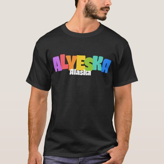 Alyeska, Ski Adventure T - Shirt Alaska (Vorderseite)
