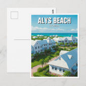Alys Beach Florida Reise Postkarte (Vorne/Hinten)