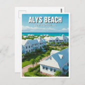 Alys Beach Florida Travel Postkarte (Vorne/Hinten)