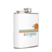 Alys Beach Fort Walton Sun Palm Trees Flachmann (Rechts)