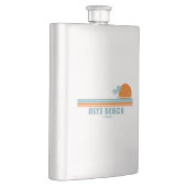 Alys Beach Fort Walton Sun Palm Trees Flachmann (Rechts)