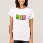 Alys Periodenname Shirt (Vorderseite)