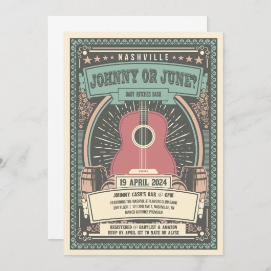 Alyse Ritches Invite Einladung (Vorne/Hinten)