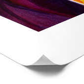 Alysha's Fall Stainted Glass Window Poster (Ecke)